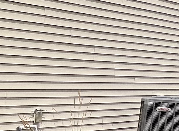 Landscaping scene featuring a modern exterior wall with horizontal siding, a water feature, and a decorative plant, relevant to landscaping insights by Noah Wosmansky on Friend Landscaping.